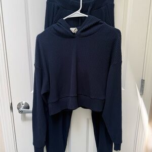 Alo Navy Muse Set, XS